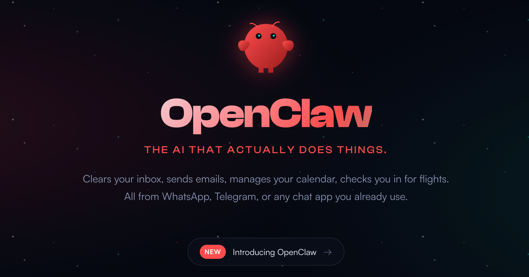 ClawdBotAI - 一款开源、自托管的个人 AI 代理